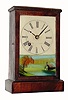 C.1855, Henry Sperry and Co., 18 Maiden Lane, NY, cottage timepiece in very good original condition,