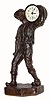 C.1914, Ansonia Clock Co., BRETON, a man carrying the clock on his left shoulder, and in very good original condition.
