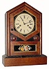 C.1870, Jerome and Co. (New Haven), 1-Day, Mahogany shelf clock in good restored condition. 