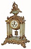 C.1900, Wm. L. Gilbert, TUSCAN, mantel regulator, in dirty, as-found condition.