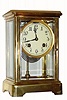 C.1910, Ansonia Clock Co., CRYSTAL model 4-glass in good original condition,