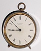 C.1890, Cheshire Clock Co., Cheshire, Ct, small boudoir timepiece in good condition,