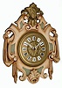 C.1890, French, 8-day time/strike cartel clock.