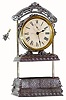 C.1900, Ansonia, Rare Secret Jewelry Box clock combination, in good original condition,