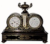 C.1840, French, Marquin Fils, Paris, 8-day time/strike/calendar mantel clock.