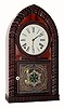 C.1850, The Bristol Brass and Clock Co., Bristol, Conn., 8-day ripple beehive.