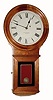 C.1900, E. Howard and Co., Boston "No. 70 Regulator" in walnut and in very good condition.