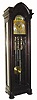 C.1920, Colonial, MODEL 1219 5-Tube Hall Clock, chiming Westminster quarters on tubular bells, in good original condition.