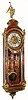 C.1890, French, for Bigelow and Kennard, Boston (porcelain plaque with name fired in), Boulle style wall clock in good condition.
