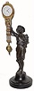 C.1905, German, Junghans, "Onion Boy" Swinger clock in very nice condition.