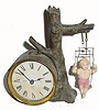 C.1894, Ansonia, "Swing No. 2", in good as-found condition,