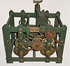 C.1837, (dated) Vulliamy, London STRIKING TOWER CLOCK movement in generally good as-found condition,