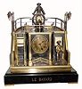 C.1890, French, "Ship's Quarter Deck" Automata clock from the Industrial Series.