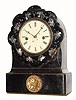C.1850, Chauncey Jerome, New Haven, CT, 30-hour fusee-spring movement mantel clock