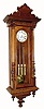 C.1880, Austrian, 3-Wt Full Column, Grand Sonnerie regulator.