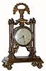 C.1890, Parker Clock Co., Meriden, Conn, "No. 7, Solid Brass", novelty in good original condition.