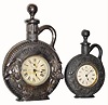 C.1886, (Lot of 2) Ansonia "JUG" model, one large and one small.