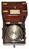 C.1900. 8-hour marine chronometer with up/down indicator. "Charles Shepherd, Maker to the Royal Navy, 53 Leadenhall Street, London, No. 1002." 