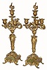 C.1904, Ansonia, "CANDELABRA No. 1183", in very good original condition.