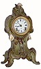 C.1906, Ansonia, LILY, cast figural clock in very good original condition.