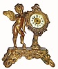 C.1904, Ansonia Clock Co., "ELF" in good original condition.
