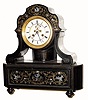 C.1890, French, 8-day time/strike mantel clock. 