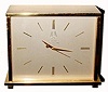 C.1965, Swiss, Bulova ACCUTRON desk clock in good original condition.