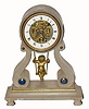 C.1890, French, Swinging Doll Timepiece in good original condition.