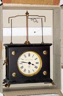 C.1970, Horolovar Co., New York, "Ignatzv", flying pendulum timepiece in very good condition — Antique Clocks Price Guide