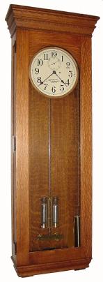 C.1920, International Time Recording Co., Endicott, NY (Became IBM in 1924), master clock, converted. — Antique Clocks Price Guide