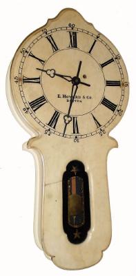C.1890, E. Howard &amp; Co., Boston, "No. 28 Marble Dial", in generally good condition — Antique Clocks Price Guide