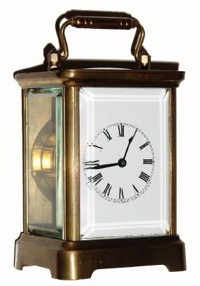 C.1929, Waterbury Clock Co., "SAGE" 8-day carriage clock, time only in generally good condition. — Antique Clocks Price Guide