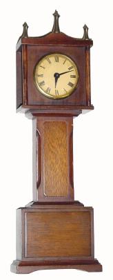 C.1930, The Burroughs Co., "No. 54 T - Grandfather" 30-hour wall timepiece. — Antique Clocks Price Guide