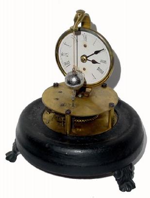 C.1878, E. N. Welch Mfg. Co., "Briggs Rotary", 30-hour novelty timepiece, in generally good original condition, with original dome. — Antique Clocks Price Guide