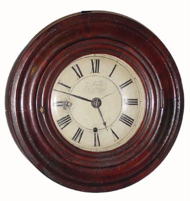C.1848, Marine Clock Manufacturing Co., New Haven, Conn., 8-day marine timepiece. — Antique Clocks Price Guide