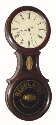 C.1845, G. D. Hatch, Figure 8 wall regulator in very good restored condition. — Antique Clocks Price Guide