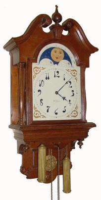 C.1909, Seth Thomas Clock Co., "LUNAR" in old oak and in good condition. — Antique Clocks Price Guide