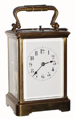 C.1895, French, A. Margaine, Carriage Clock, time strike and repeat, in very good condition. — Antique Clocks Price Guide