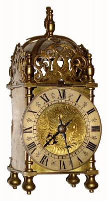 C.1900, French Carriage Clock in lantern form. — Antique Clocks Price Guide