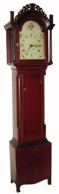 C.1825 Alexander T. Willard, Ashby, Mass., 30-hour time/strike tall clock. — Antique Clocks Price Guide