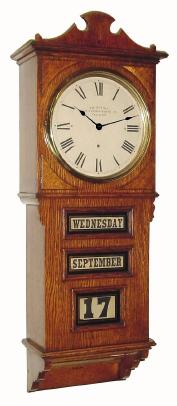 C.1895, Prentiss Improvement Clock Co, New York, "Empire with Calendar", — Antique Clocks Price Guide