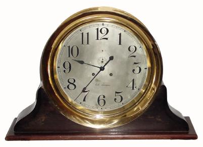 C.1930, Seth Thomas Clock Co., large ship's timepiece, long running. — Antique Clocks Price Guide