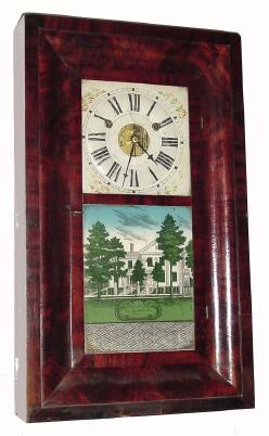 C.1845, Forestville Manufacturing Co., Forestville, Conn., 30-hour time/strike OG shelf clock. — Antique Clocks Price Guide