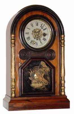 C.1870, Welch, Spring &amp; Co., Miniature "Venetian", in good original condition. — Antique Clocks Price Guide