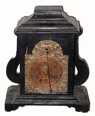 C.1775, Austrian, crown wheel/ cowstail pendulum mantel timepiece in good condition with the remains of an original finish. — Antique Clocks Price Guide