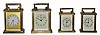 C.1909, Waterbury Clock Co., "Pioneer", "Speck", Midge", 30-hour carriage timepieces.