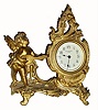 C.1906, New Haven Clock Co., "Fenwick", 30-hour cast novelty timepiece in very good original condition.