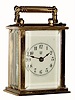 C.1906, Waterbury Clock Co., "Speck", 30-hour carriage clock.