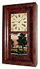 C.1840, Silas Hoadley, Plymouth, Conn., 30-hour time/strike OG shelf clock. 