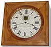 C.1898, Self Winding Clock Co., New York, "Model No. 29", with style "A" rotary wind movement, in good condition.